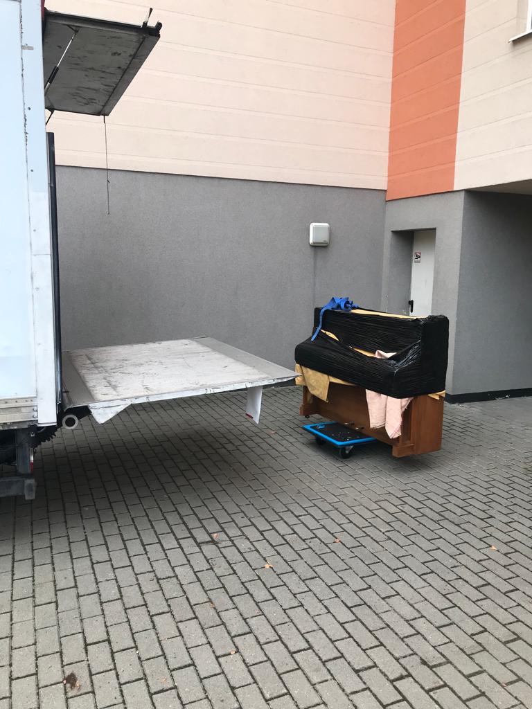 Transport pianino